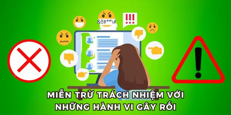 Nhà cái không có nghĩa cử với những hành vi gây rối
